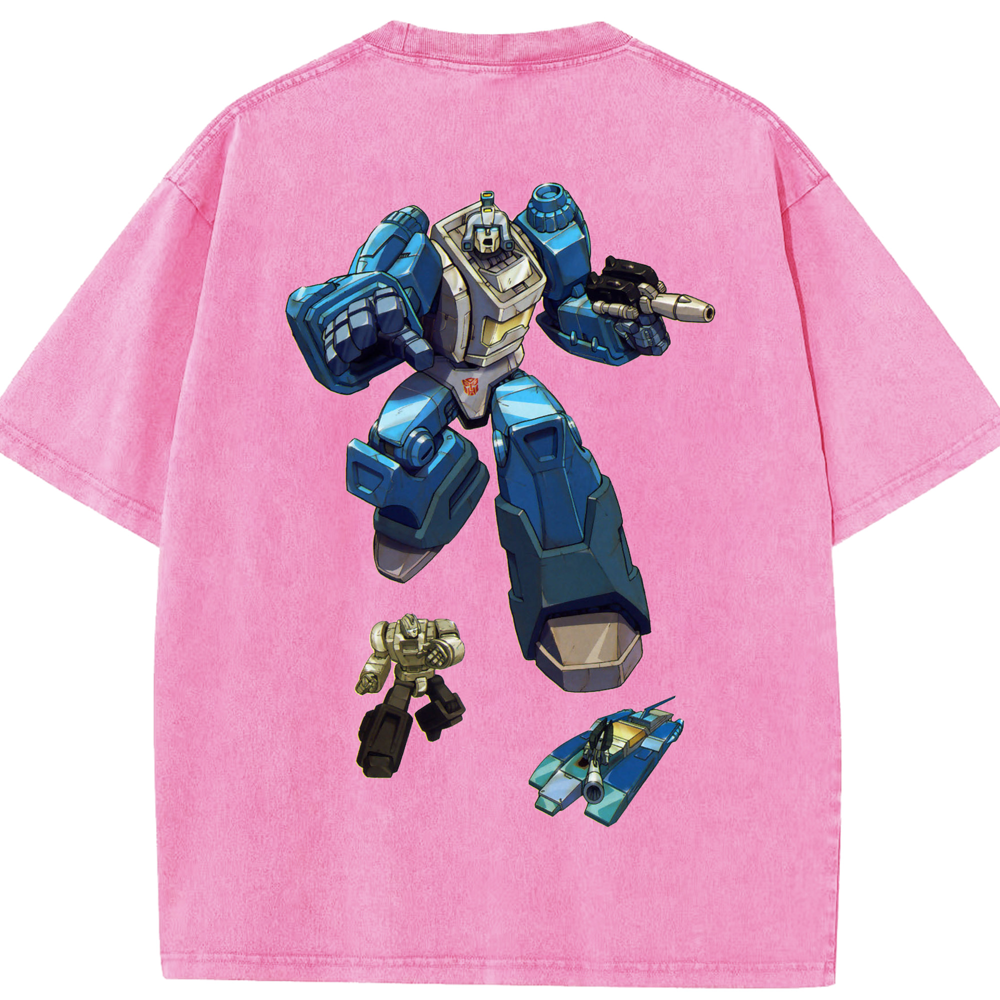 （画像用）  綿100% ヴィンテージ風 半袖Tシャツ（背面プリント）